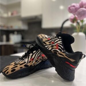 Roberto Cavalli, Fashion Sneakers Men, size 9